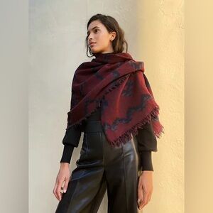 56. Aritzia Wool Blanket Scarf